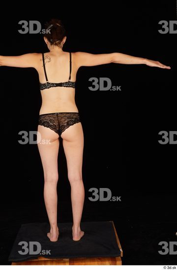 Tiny Tina bra panties standing t poses underwear whole body  jpg
