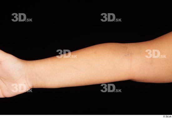 Forearm Man White Nude Overweight Studio photo references
