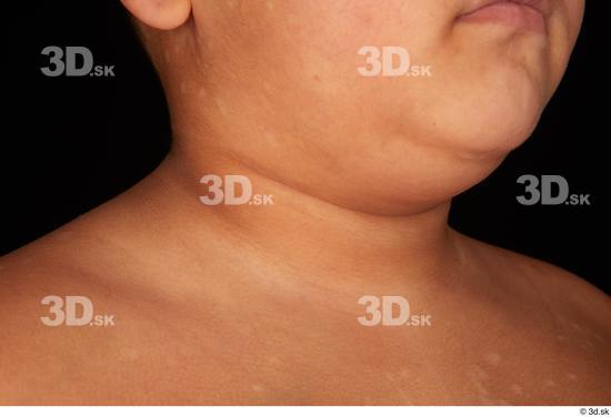 Neck Man White Nude Overweight Studio photo references