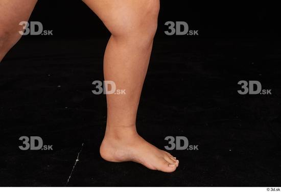 Calf Man White Nude Overweight Studio photo references