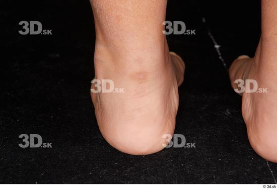 Foot Man White Nude Overweight Studio photo references