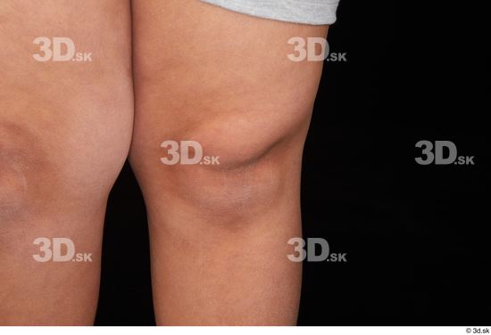 Knee Man White Nude Overweight Studio photo references