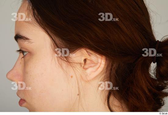 Ear Woman Casual Slim Street photo references