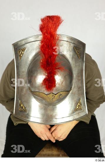 Head Woman White Helmet Armour Costume photo references