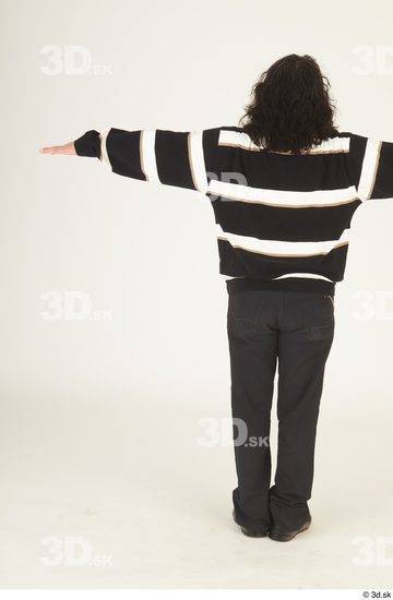 Whole Body Man T poses White Casual Average Standing Street photo references