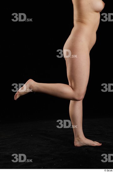 Serina Gomez  flexing leg nude side view  jpg
