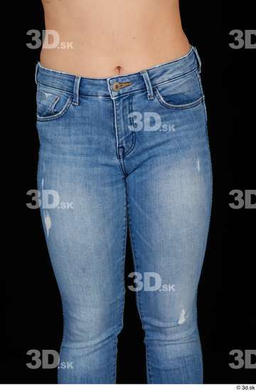 Serina Gomez blue jeans casual dressed thigh  jpg