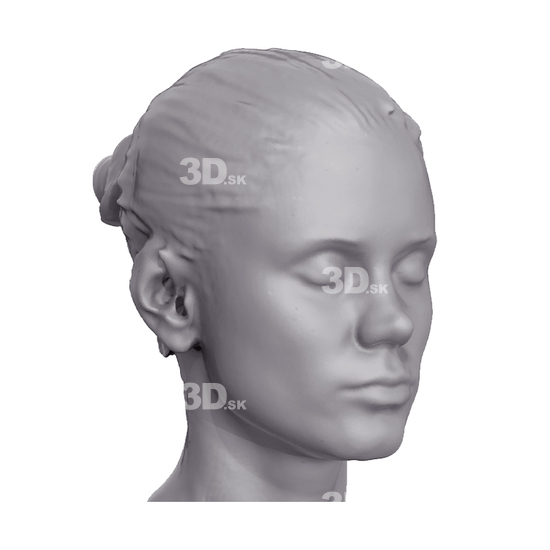 Little Caprice 3D Scan Of Head