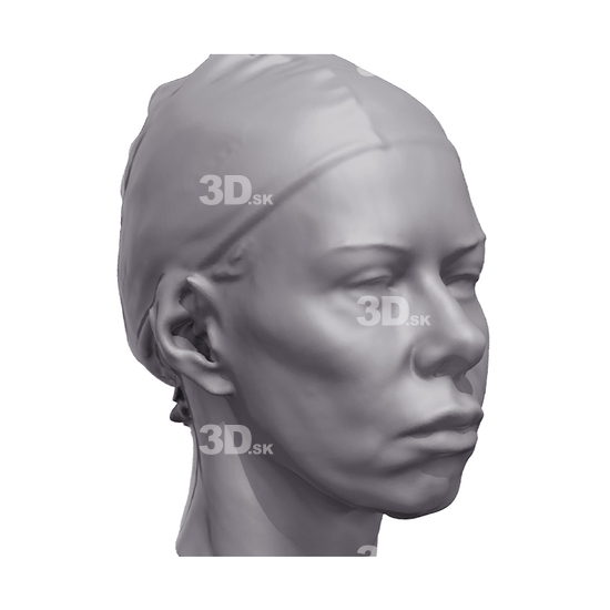 Zina 3D Scan of Head