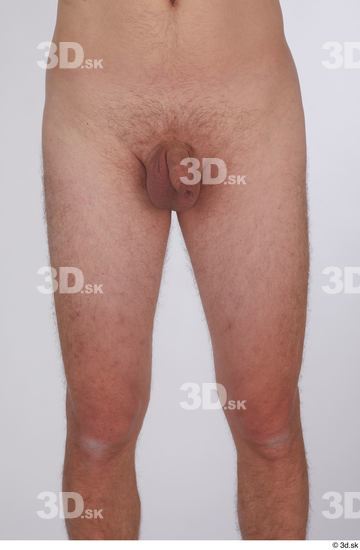 Thigh Man White Nude Slim Studio photo references