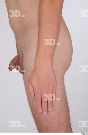 Forearm Hand Man White Nude Slim Studio photo references