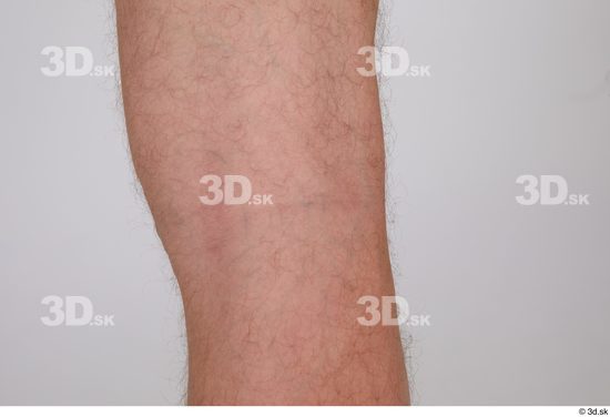 Knee Man White Nude Slim Studio photo references