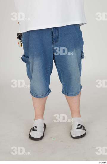 Leg Man White Sports Overweight Street photo references