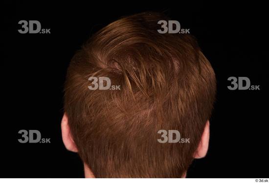 Hair Man White Studio photo references