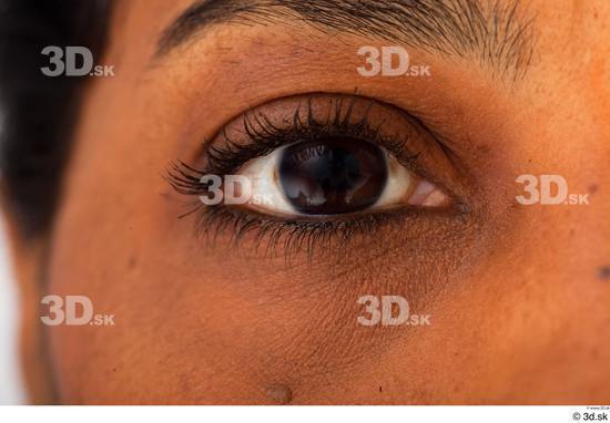 Eye Hair Woman Black