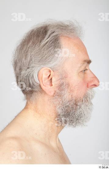 Man White Bearded Groom Photo References