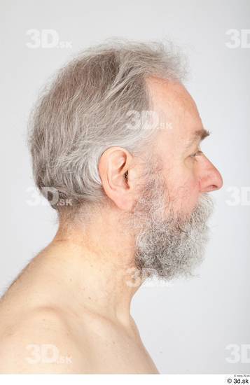 Man White Bearded Groom Photo References