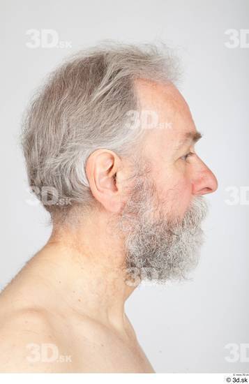 Man White Bearded Groom Photo References