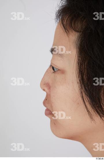 Nose Woman Asian Casual Slim Street photo references