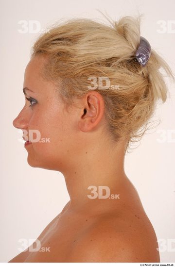 Hair Woman White Chubby