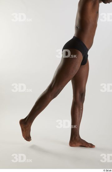 Man Black Slim Male Studio Poses