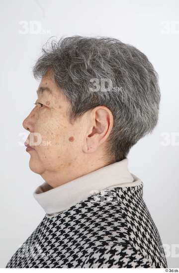 Head Hair Woman Asian Casual Chubby Street photo references