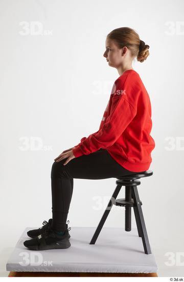 Woman White Average Female Studio Poses