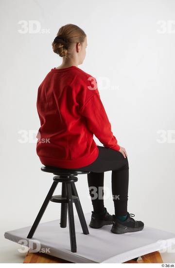 Woman White Average Female Studio Poses