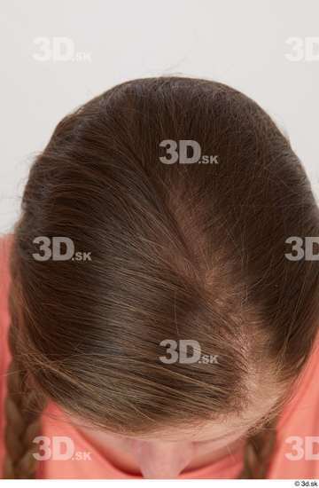 Head Hair Woman White Average Studio photo references