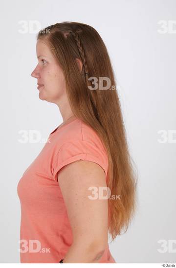 Hair Woman White Average Studio photo references