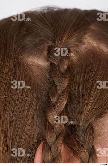 Hair Woman White Average Studio photo references