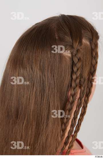 Hair Woman White Average Studio photo references