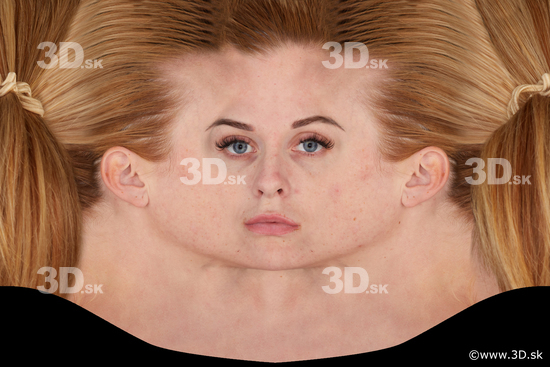 Head Woman White Head textures