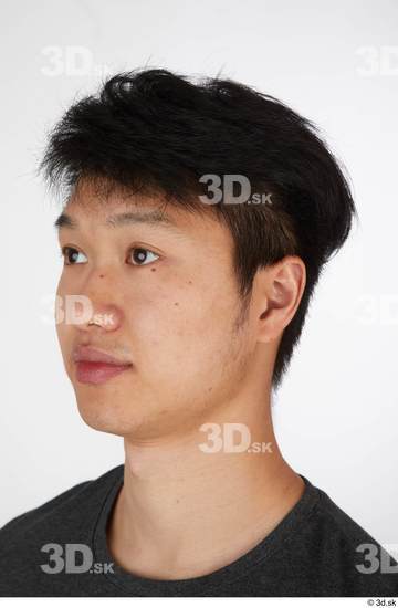 Head Hair Man Asian Casual Slim Street photo references