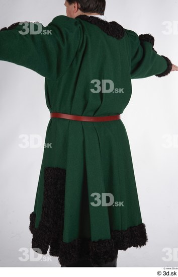 Upper Body Man T poses White Historical Dress Costume photo references