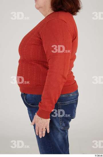 Arm Upper Body Woman Casual Chubby Street photo references