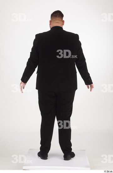 Man White Overweight Male Studio Poses