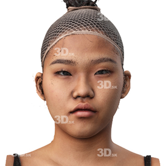 Head Woman Asian