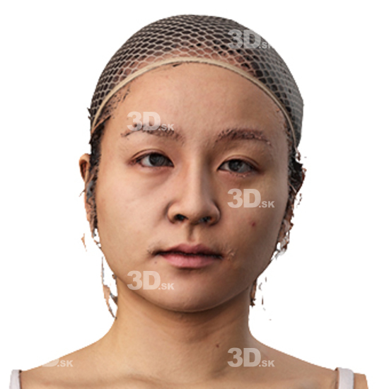 Head Woman Asian