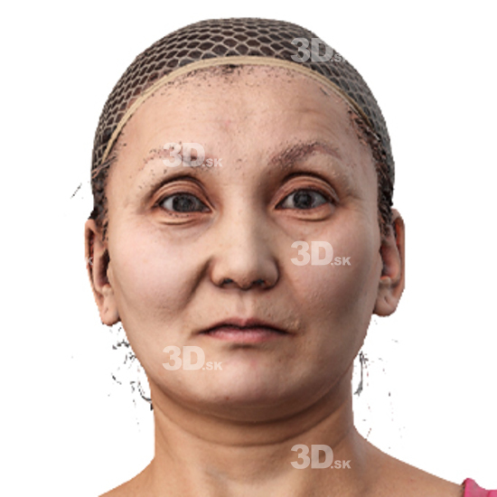 Head Woman Asian