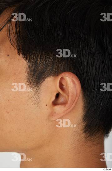 Ear Man Asian Casual Slim Street photo references