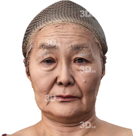 Head Woman Asian