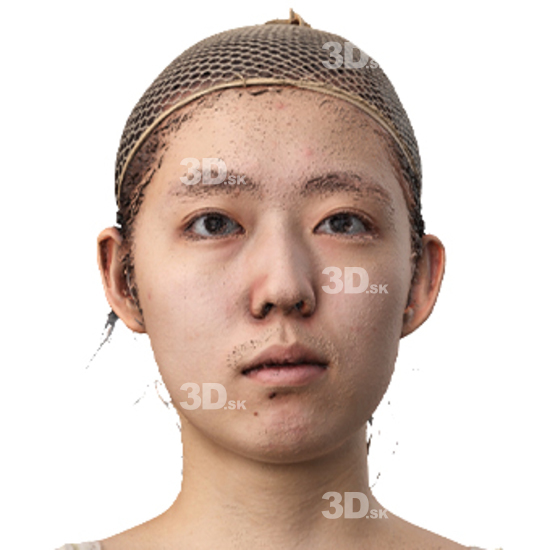 Head Woman Asian