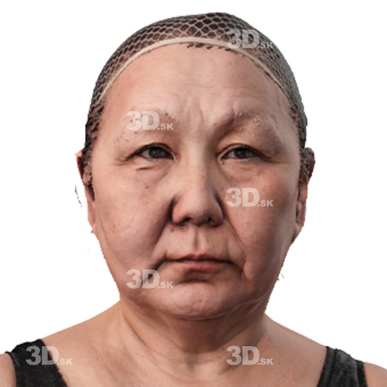 Head Woman Asian