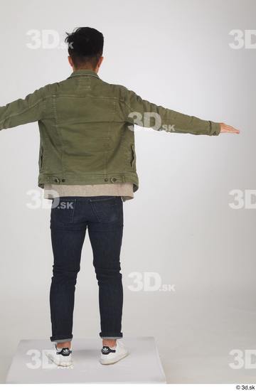 Man Asian Slim Male Studio Poses