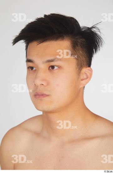 Man Asian Slim Male Studio Poses