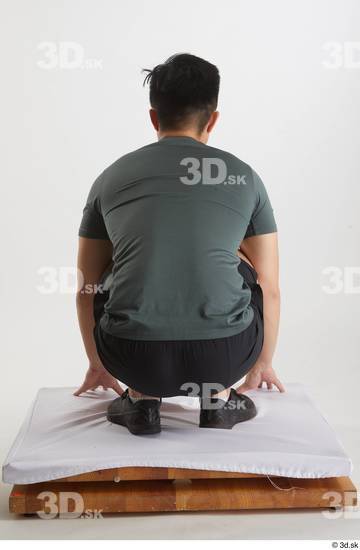 Man Asian Slim Male Studio Poses