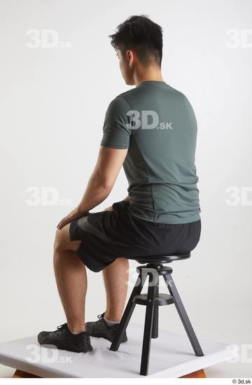 Man Asian Slim Male Studio Poses