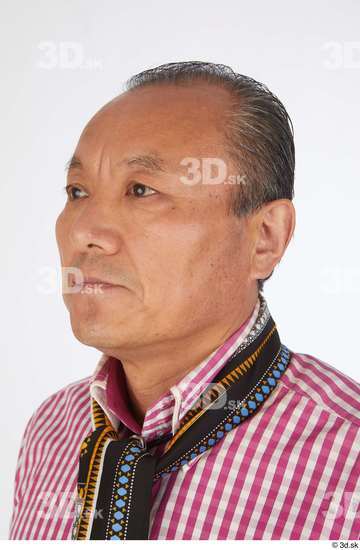 Head Hair Man Asian Casual Slim Street photo references