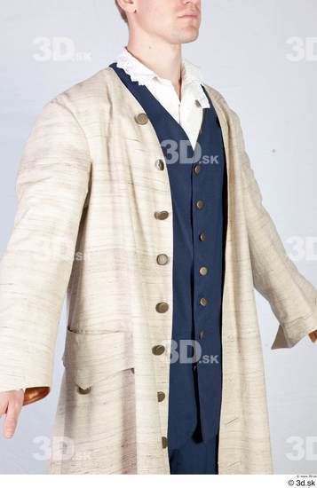 Upper Body Man White Shirt Jacket Costume photo references